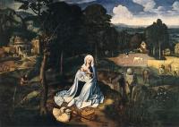 Joachim Patinir - Rest During The Flight To Egypt